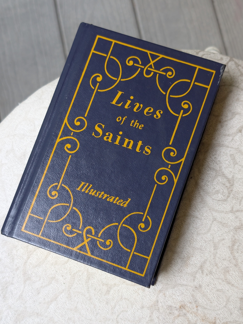 Lives of the Saints Illustrated Hardcover Book (Catholic)